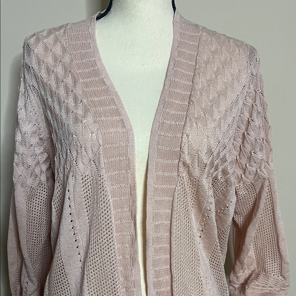 🦩🎟️🩰Women's Pink Knit Sweater - Picture 4 of 13